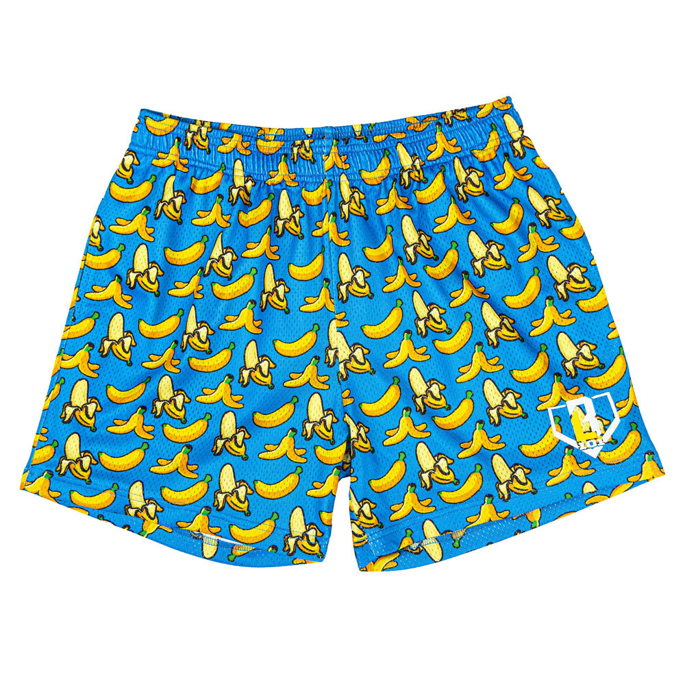 Blue banana shorts