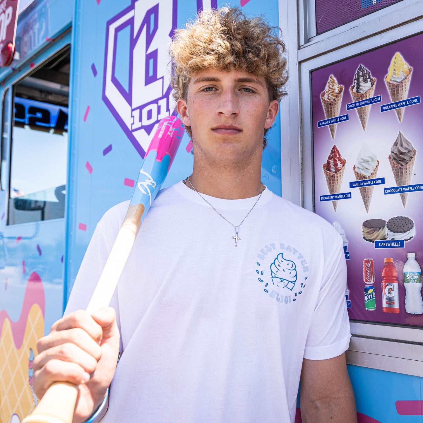 Best Batter Youth Tee - Ice Cream