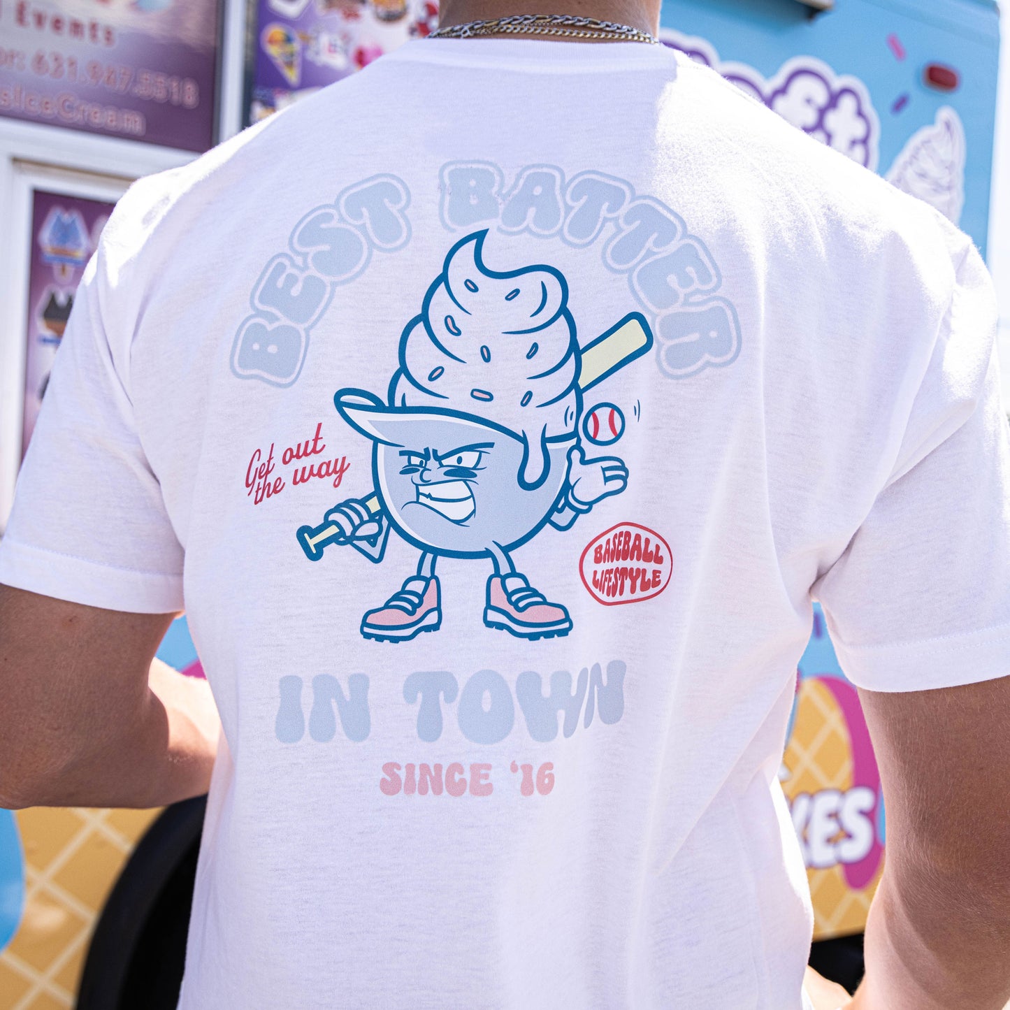 Best Batter Youth Tee - Ice Cream