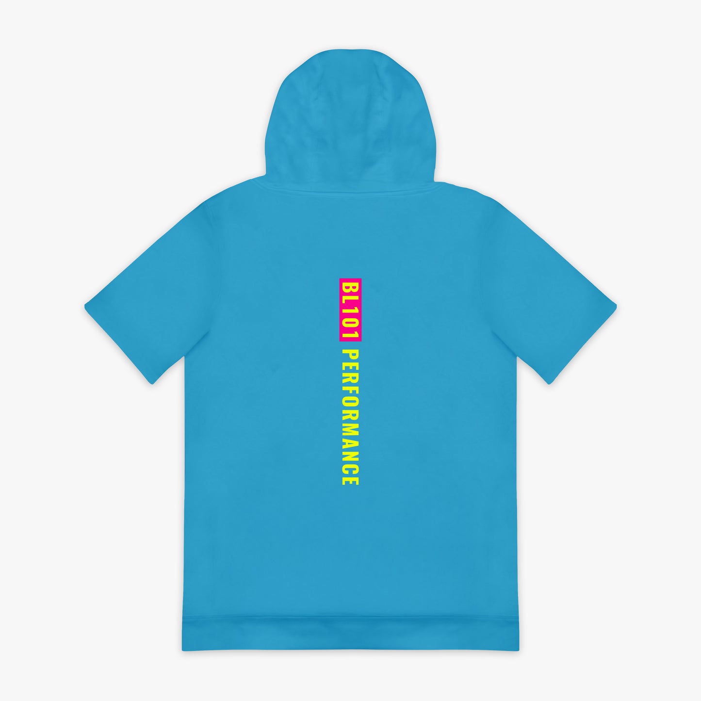 BSBL-SZN Short Sleeve Hoodie V2 - Highlighter Blue