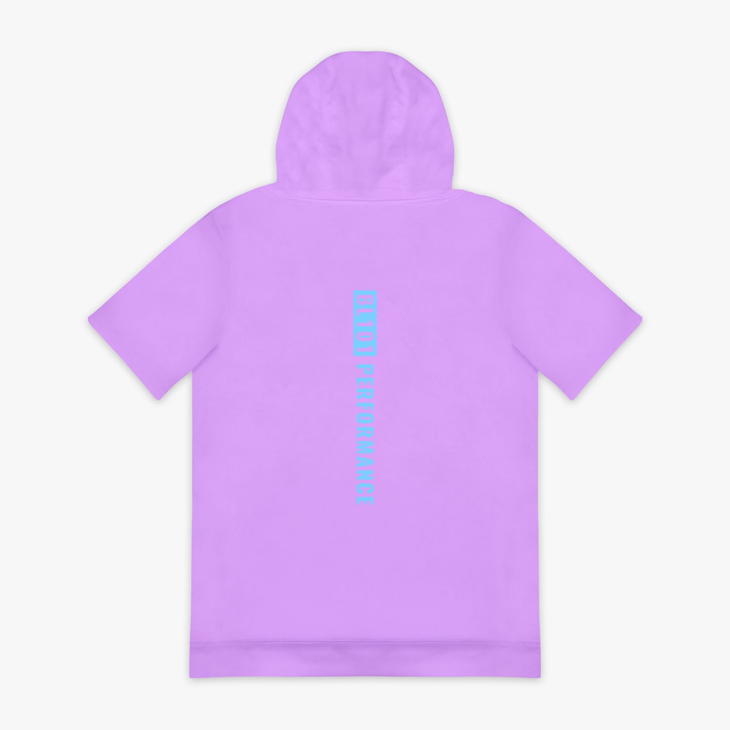 BSBL-SZN Short Sleeve Hoodie V2 - Lavender/Light Blue