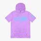 BSBL-SZN Short Sleeve Hoodie V2 - Lavender/Light Blue