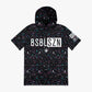 BSBL-SZN Youth Short Sleeve Hoodie V2 - Galaxy