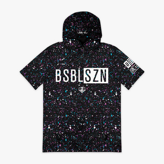 BSBL-SZN Short Sleeve Hoodie V3 - Galaxy