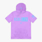 BSBL-SZN Short Sleeve Hoodie V3 - Lavender/Light Blue