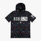 BSBL-SZN Youth Short Sleeve Hoodie V3 - Galaxy