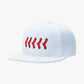 Buzz The Tower Hat - White/Red