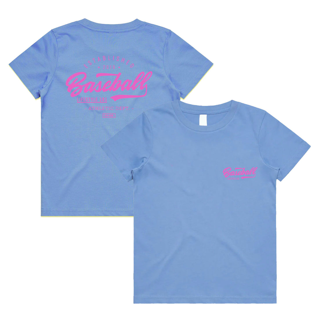 Established Youth Tee - Cotton Candy – Baseball Lifestyle 101