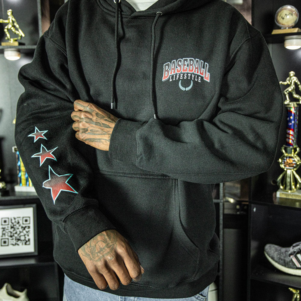 Champions Logo Hoodie - Black