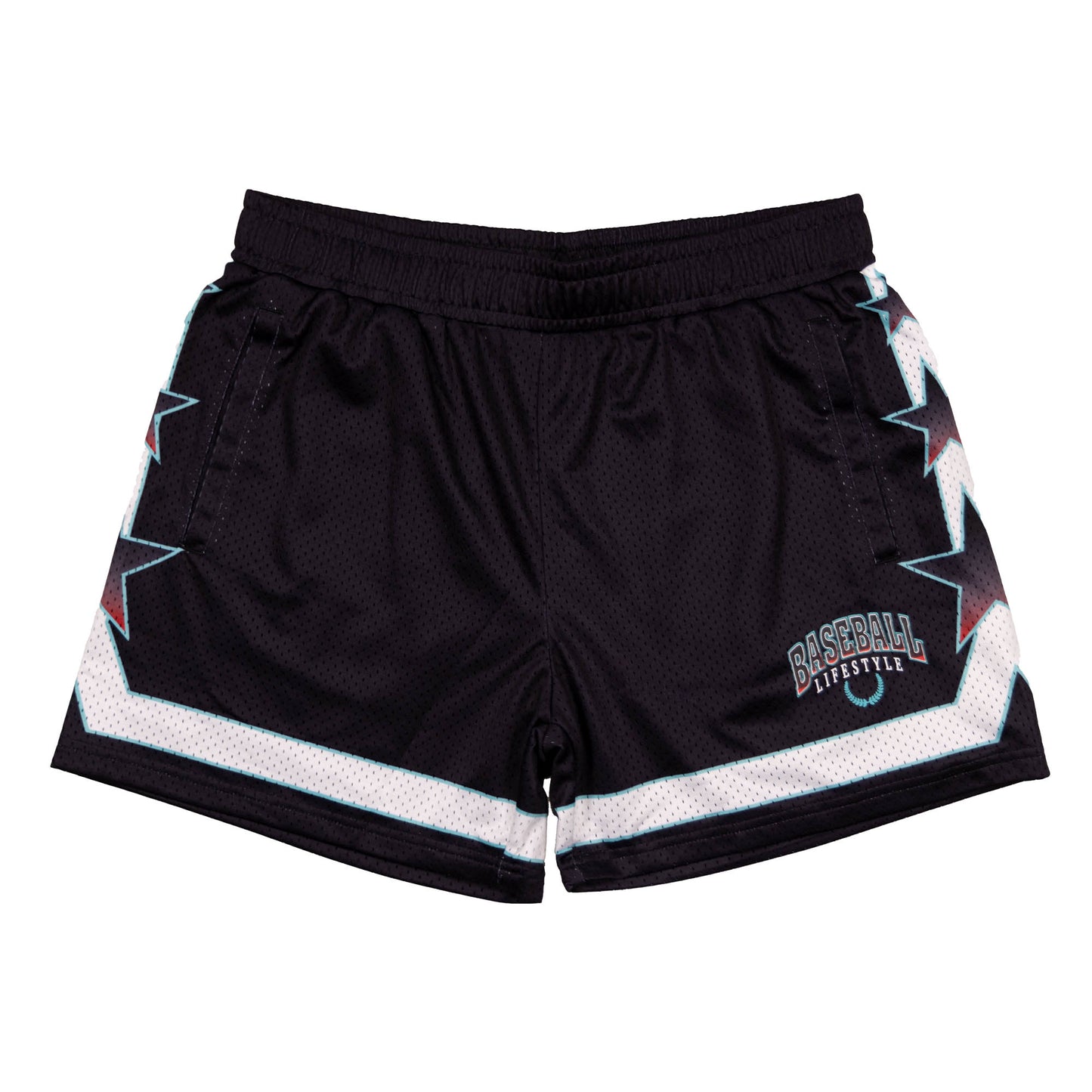 Champions Star Shorts - Black/Teal