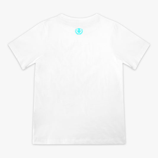 Champions Logo Youth Tee - White