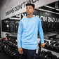 Diamond Tech Long Sleeve - Cotton Candy Blue