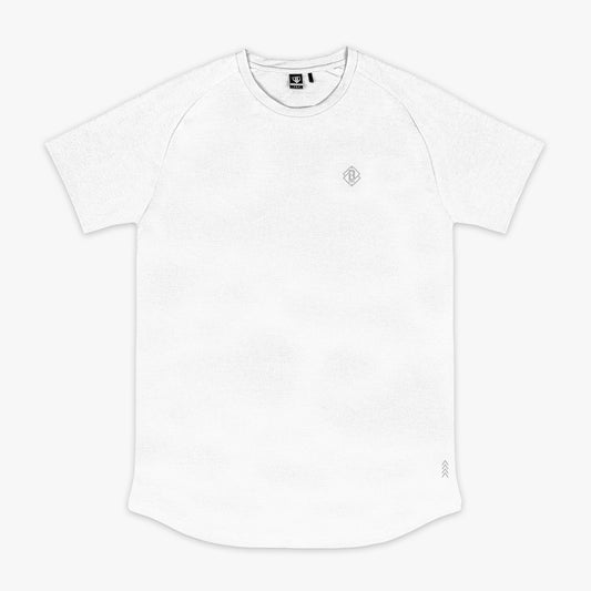 performance athletic shirt in white