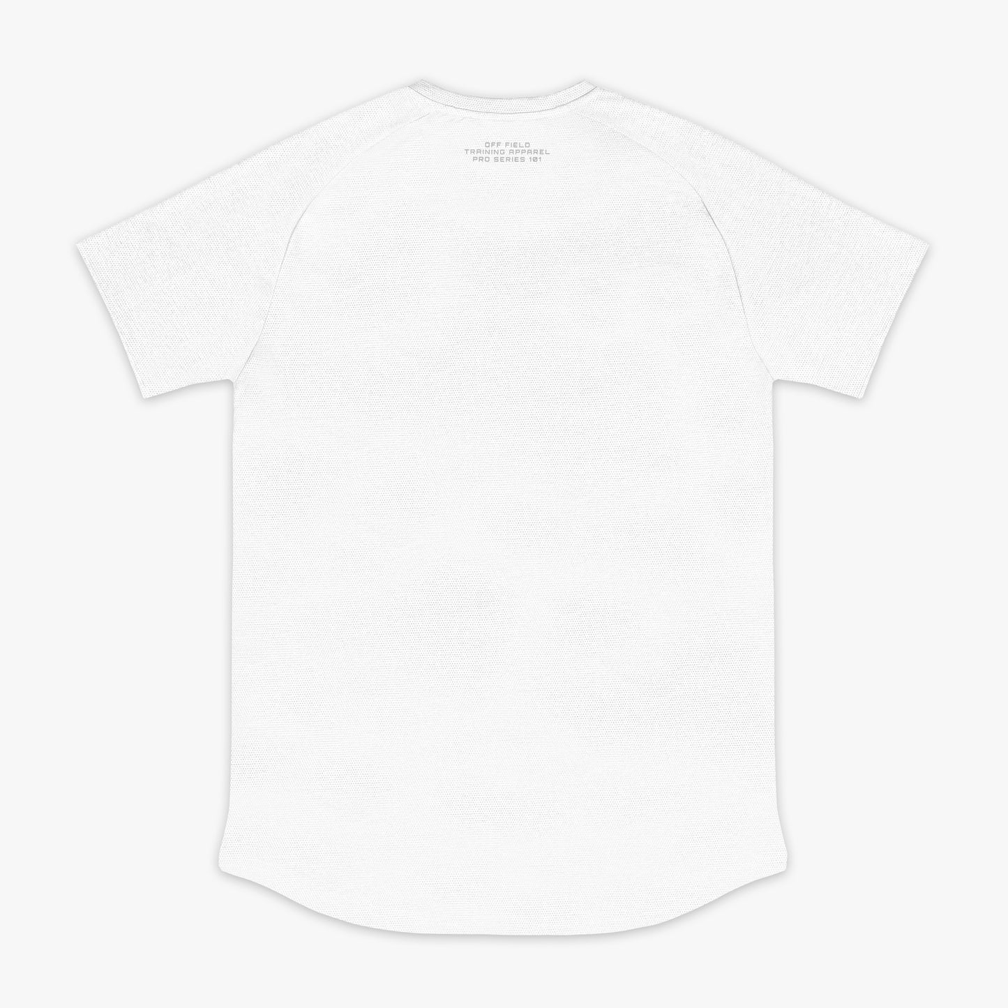 performance athletic shirt in white