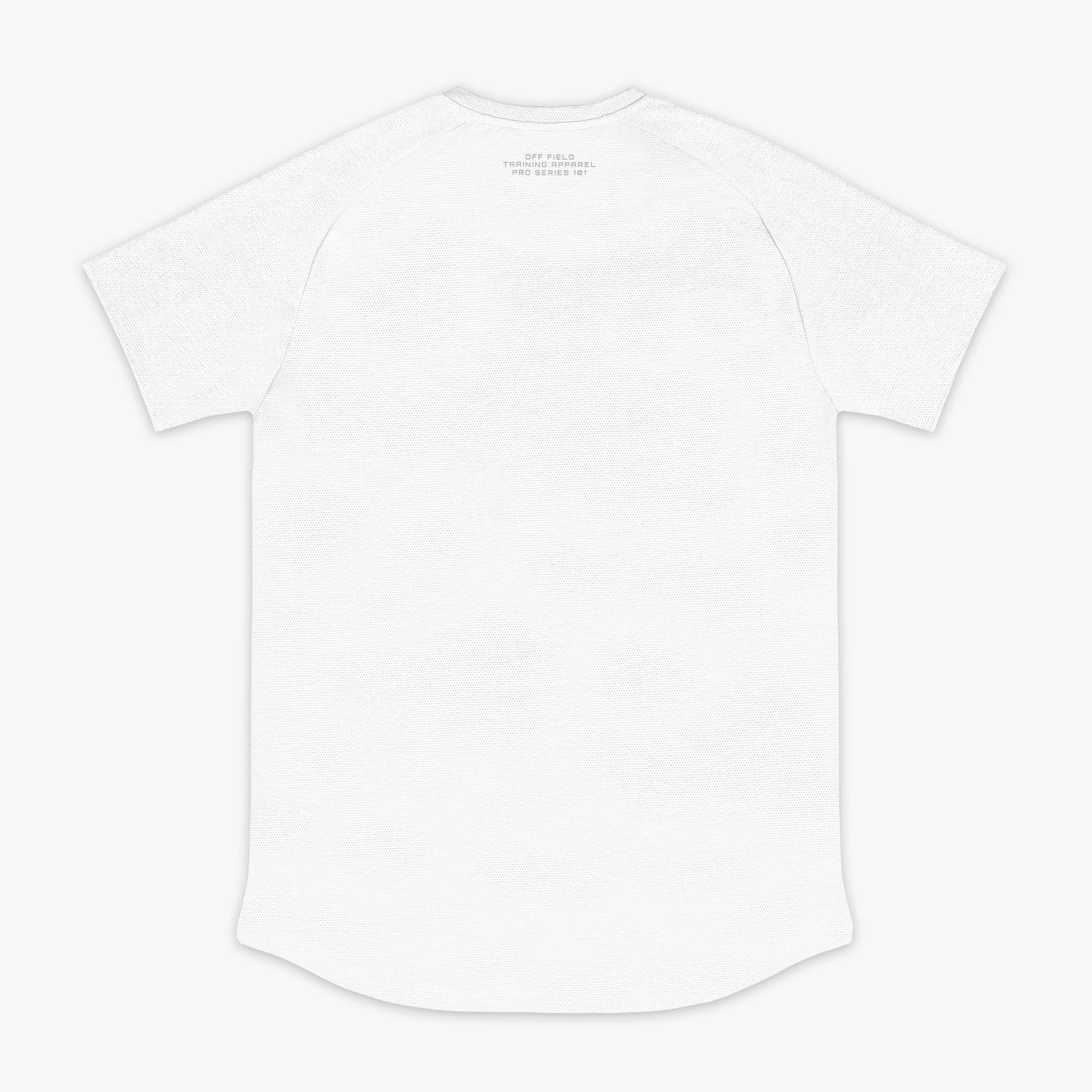 performance athletic shirt in white