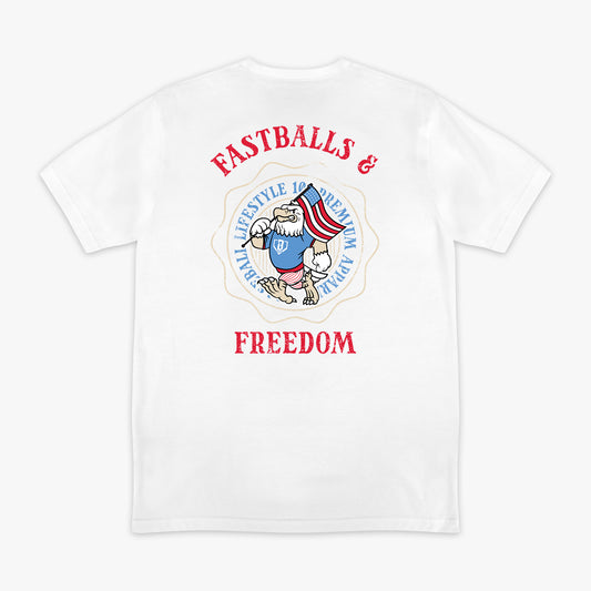 Fastballs & Freedom Tee