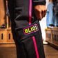 Game Day Youth Joggers - Black/Pink/Yellow