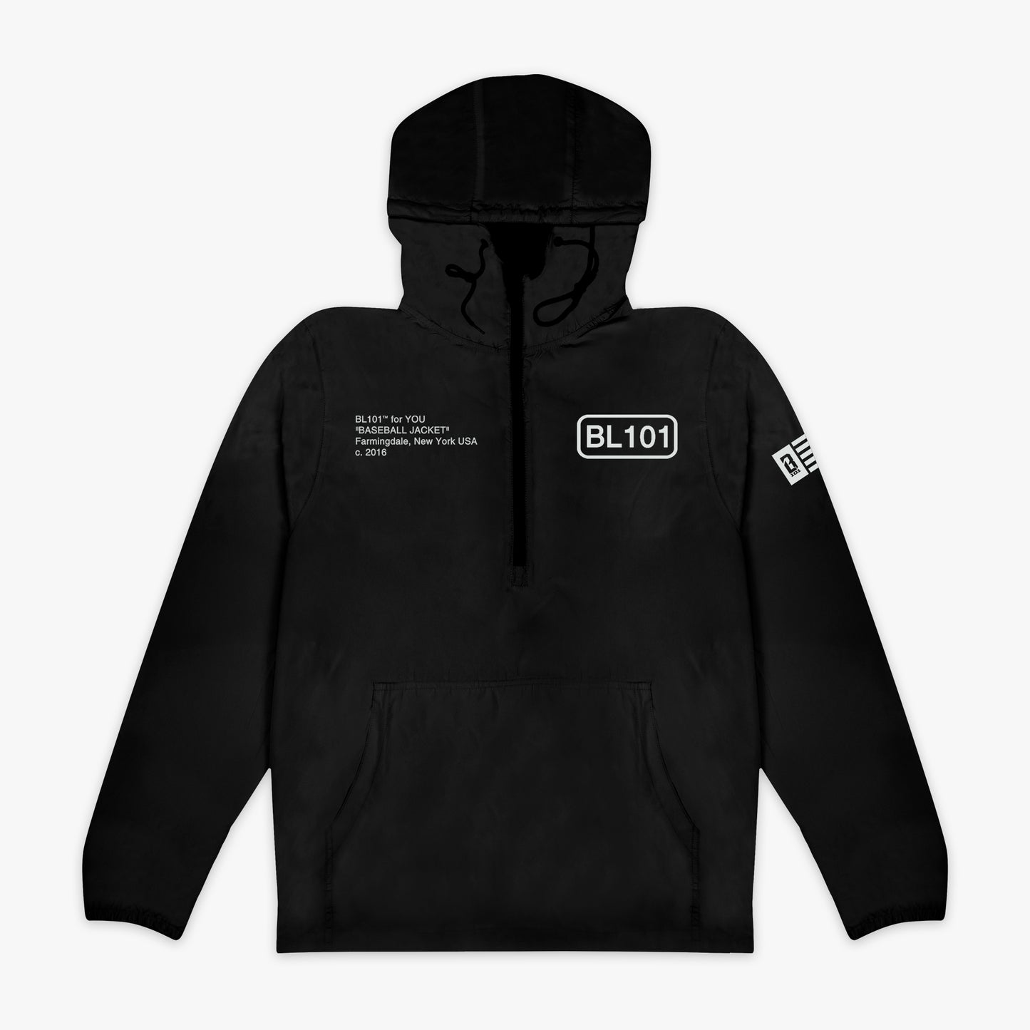 Ghost Windbreaker - Black