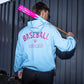 Heritage Premium Windbreaker - Cotton Candy Blue