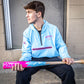 Heritage Premium Windbreaker - Cotton Candy Blue