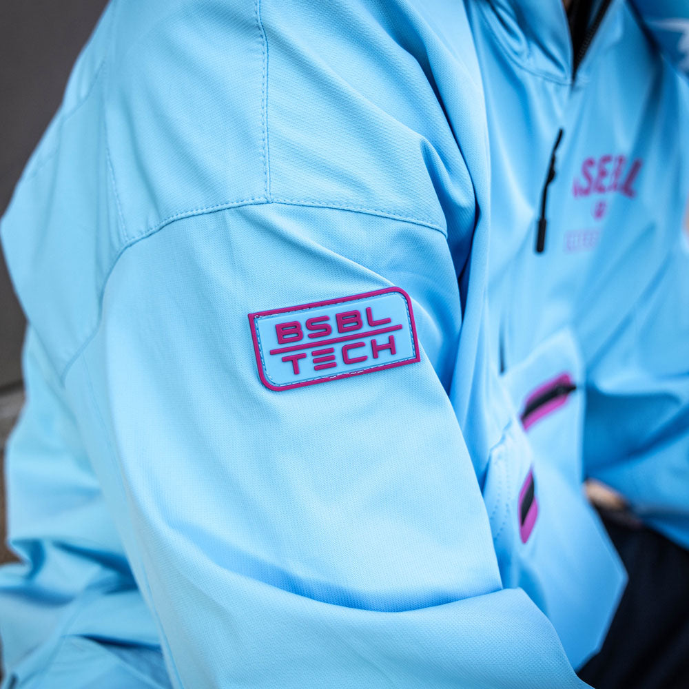 Heritage Premium Windbreaker - Cotton Candy Blue