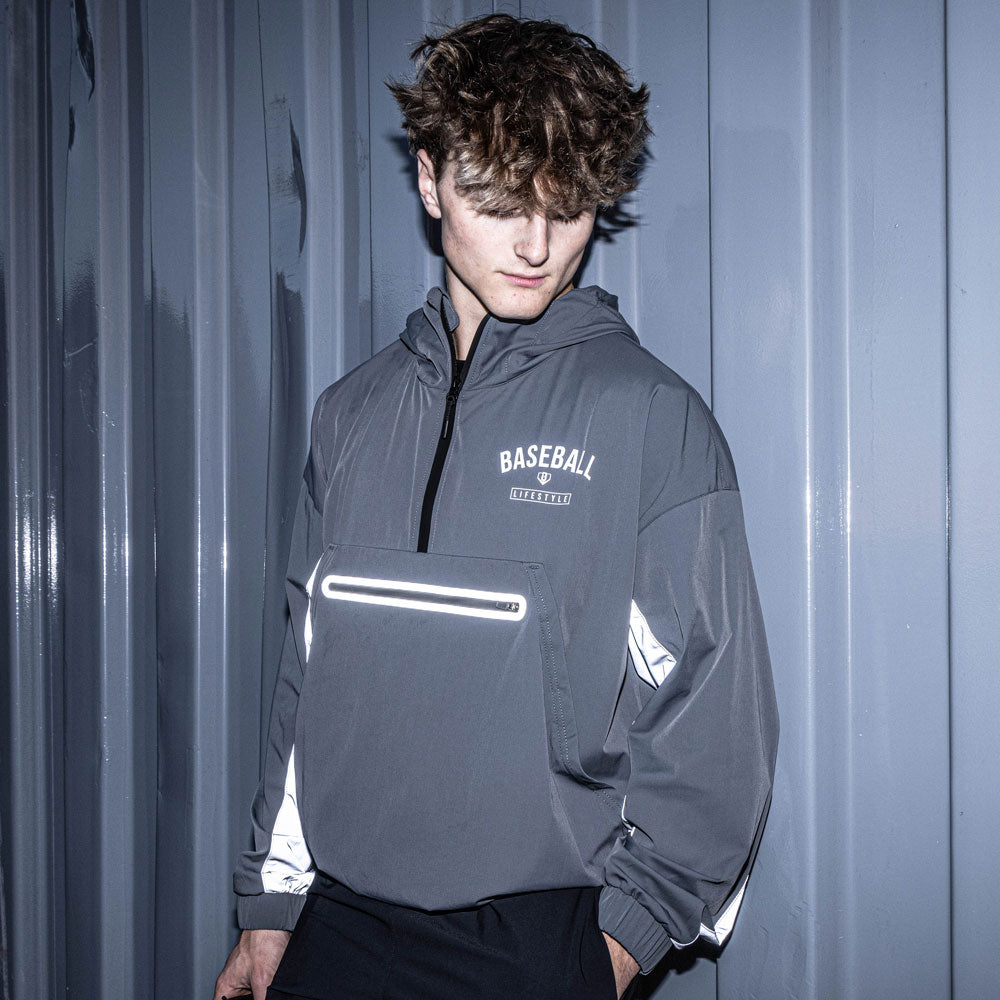 Heritage Premium Windbreaker - Gray