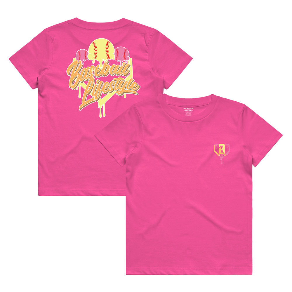 Ice Cream Youth Tee - Strawberry Banana