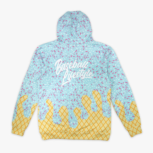 Ice Cream Youth Hoodie - Cotton Candy