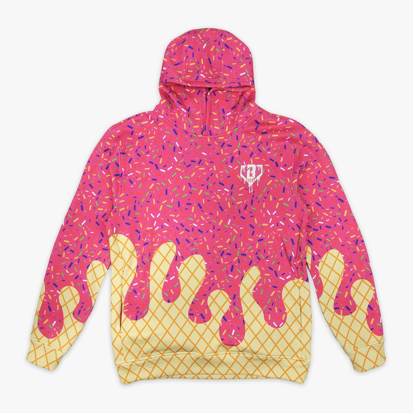 Ice Cream Hoodie - Strawberry