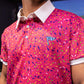 Ice Cream Two-Tone Youth Polo - Strawberry