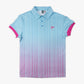 More Than a Game Gradient Polo - Cotton Candy Blue