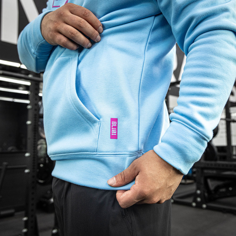 Off-Field Performance Hoodie - Cotton Candy Blue