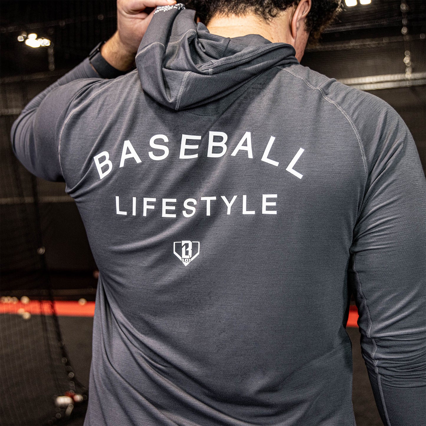 Off-Field Hoodie V2 - Charcoal/White