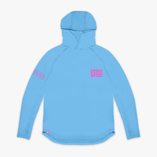 Off-Field Youth Hoodie V2 - Cotton Candy Blue