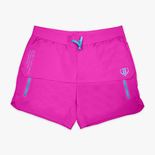 Pro Series Overlay Shorts - Cotton Candy Pink