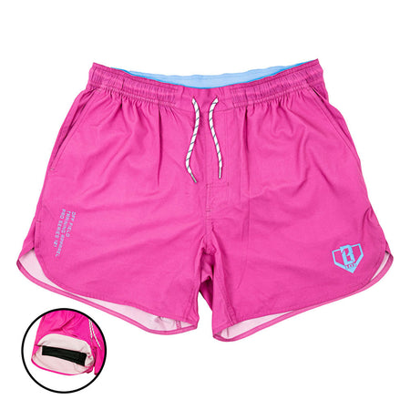 Pro Series Youth Shorts with Liner - Pink