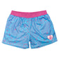 Paisley Youth Shorts - Blue/Pink