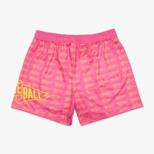 Pennant Youth Shorts - Pink Lemonade