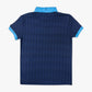 Pennant Two-Tone Polo - Navy/Light Blue