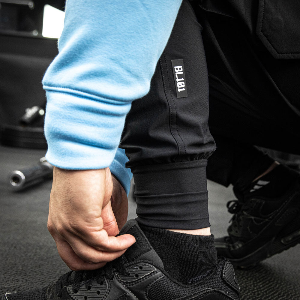 Pro Series Long Cuff Performance Youth Joggers - Black