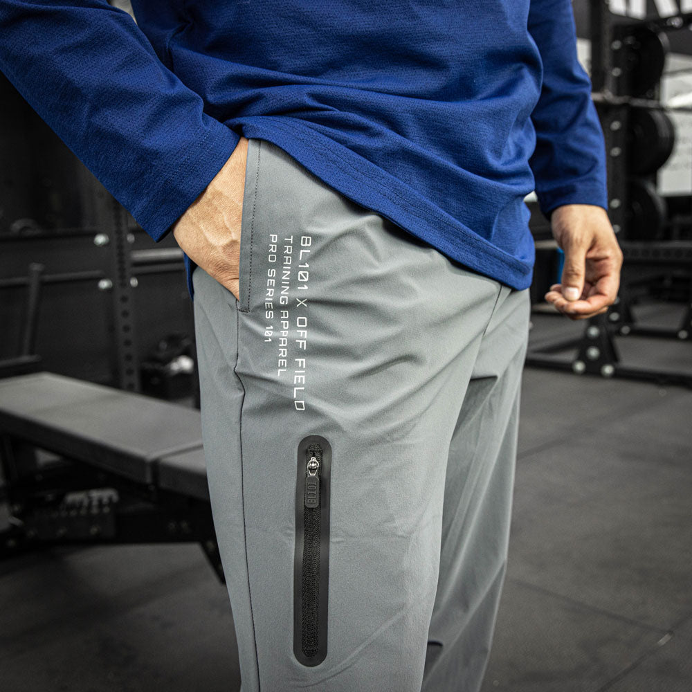 Pro Series Long Cuff Performance Joggers - Gray