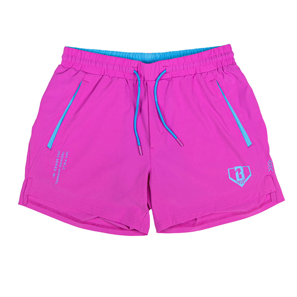 Pink pro series shorts, pink performance shorts