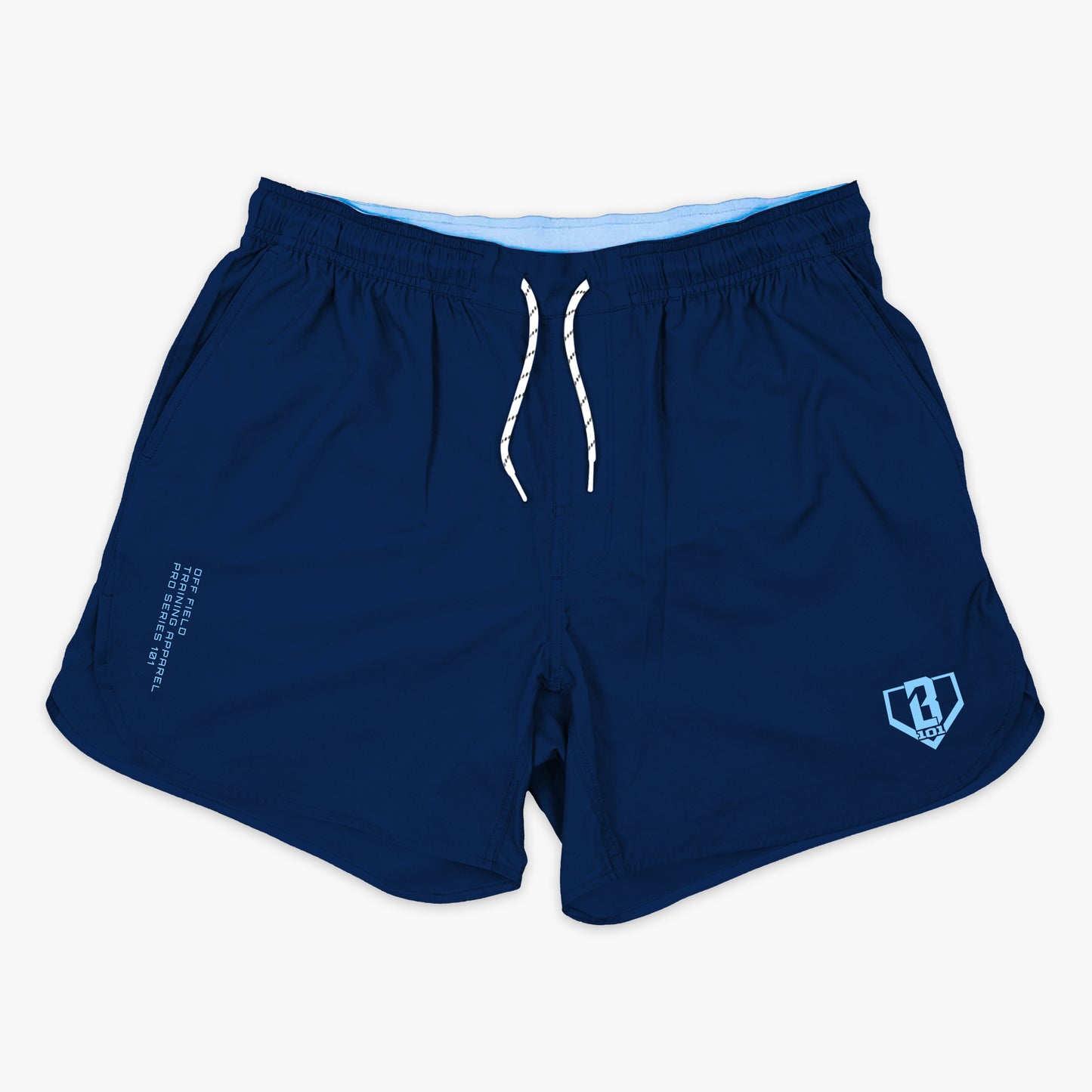 Pro Series Youth Shorts - Navy/Light Blue