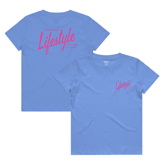 Signature Youth Tee - Cotton Candy