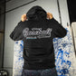 Splatter Hoodie - Black/Galaxy