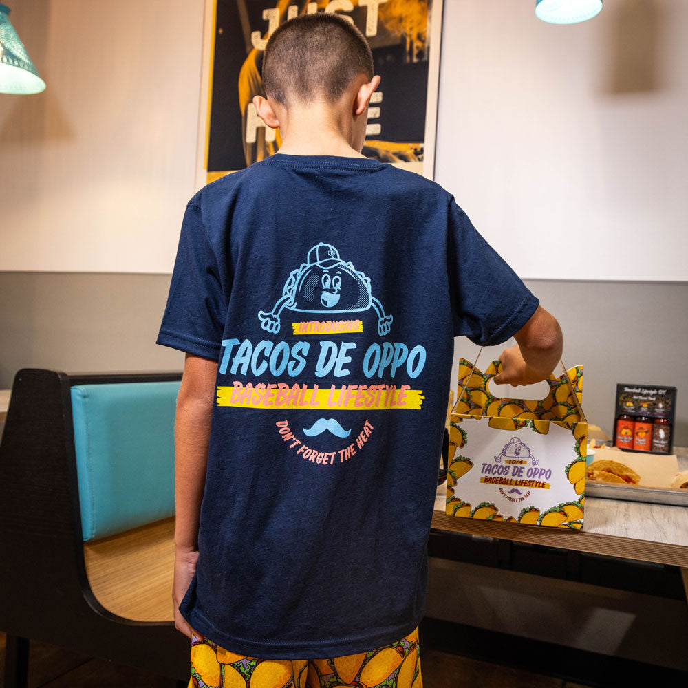 Taco Youth Tee - Navy