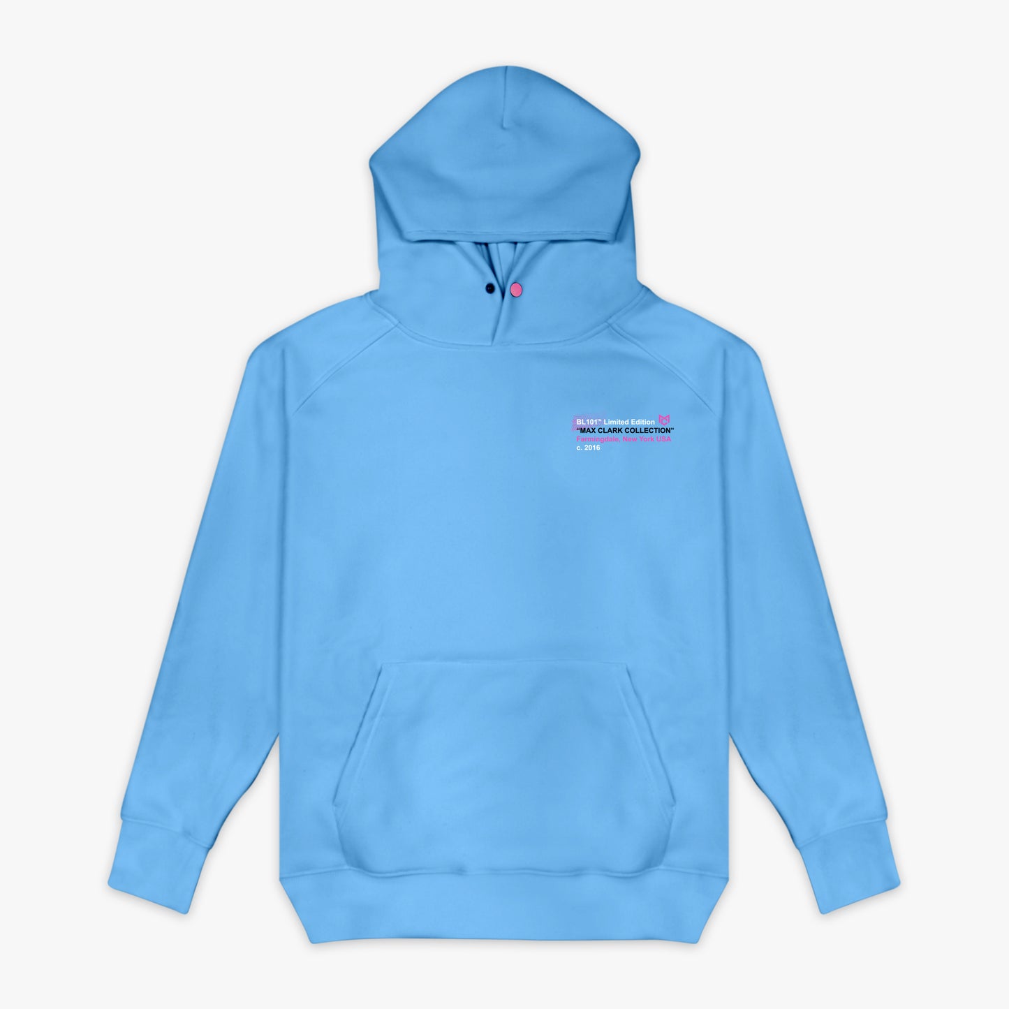 Time 2 Shine Icons Hoodie - Cotton Candy Blue