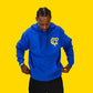 Vandal Hoodie - Blue/Yellow/White