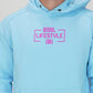 Off-Field Performance Youth Hoodie - Cotton Candy Blue