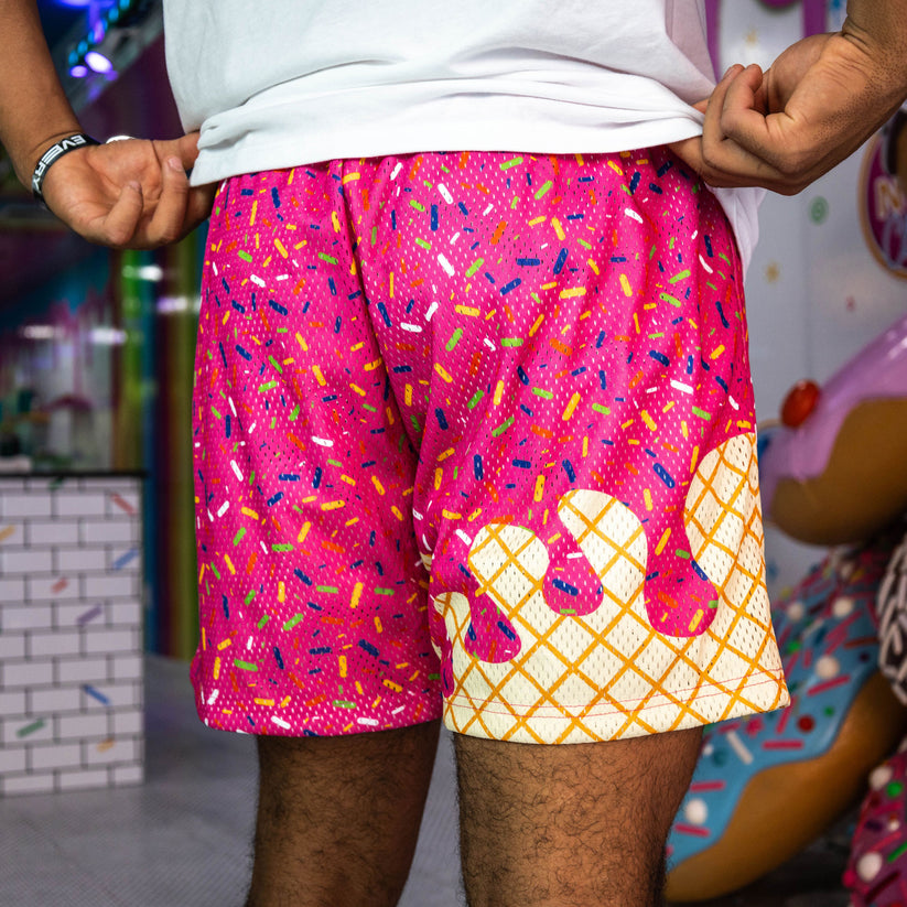 Ice Cream Shorts - Strawberry – Baseball Lifestyle 101